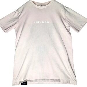 Rufus Du Sol Solace Tour Graphic T-Shirt Mens Small Pink EDM Concert Merch